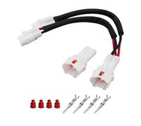 eMagTech 1 Set 1-to-2 DC Power Distribution Splitter Compatible with Yamaha FZ6 MT09/07 FZ07 FZ09 YZF-R1 R1M R6 XV1900 XSR900
