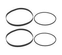 eMagTech 1 Set Cassette Deck Belt Kit with 2 Capstan and 2 Square Belts Compatible with Sony TC-WE475