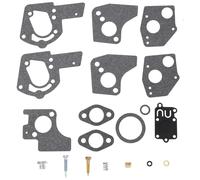 eMagTech 1 Set Lawn Mower Carburettor Repair Kit Carburetor Overhaul Kit 495606 494624 Compatible with Briggs?Stratton Pulsa Jet Carb 80200 81200 82200