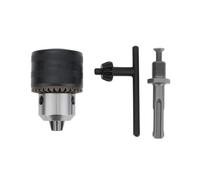 eMagTech 1 Set SDS Plus to Keyed Drill Chuck Adapter 1.5-13 mm for Rotary Hammers with Impact Stop
