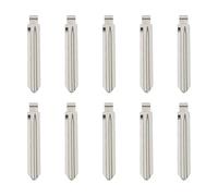 eMagTech 10 Pcs Car Flip Remote Control Blank Key Blanks HY15 Compatible with HYUNDAI ELANTRA Compatible with KIA FORTE