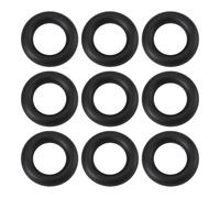 eMagTech 100 Pack Black Rubber O Ring Gaskets Sealing Washers 7mm x 4mm x 2mm for Fishing Rod Holder