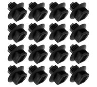 eMagTech 100pcs 7mm Nylon Panel Mount Cable Clips Compatible with KSS 28530C1315 Snap-in Wire Harness Holders for Automotive Industrial Cabinet Wiring