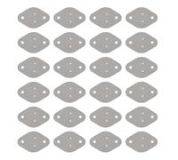 eMagTech 100pcs TO-3 Transistor Thermal Silicone Insulator Pads 43x30x0.3mm Compatible with 2N3055 MJ2955