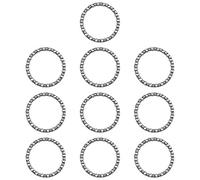 eMagTech 10PCS Bicycle Ball Bearing Cycling Headset Bearing with 20 Balls Steering Bearings for Mountain Bicycles Fixed Gear Bike Crank Bottom Bracket Replacement Parts