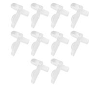 eMagTech 10Pcs Clear Shelf Support Pegs 4.7x17.1x20mm Compatible with Elddis Compass