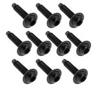 eMagTech 10pcs M6×30mm Automotive Trim Fender Torx Screw Bolt N90969901 Compatible with VW Compatible with Audi