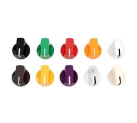 eMagTech 10PCS Potentiometer Knob 19 mm for Axes Up to 6.35mm Compatible With Electric Guitar Acrylic Volume Tone Knobs Machine Control Knob