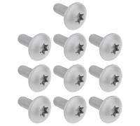 eMagTech 10PCS Rack Trunk Door Locks TORX Screws N000000001476 Compatible with Mercedes Benz Compatible with Ford M6x16mm