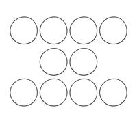 eMagTech 10pcs Rubber Sealing Rings Rubber O-ring Gaskets Replacement Part P6664ASS16 P6664 Compatible with Bestway Flowclear Sand Filtering Systems 58397 58634 58515