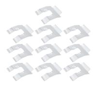 eMagTech 10x Brake Hose Retaining Clips 113611715A Compatible with VW Beetle Compatible with Karmann Bus