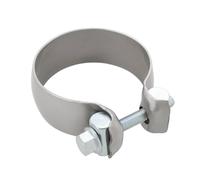 eMagTech 1Pc Car Exhaust Clamp 304 Stainless Steel Exhaust Pipe Clamp Replacement Part A0004901241 Compatible with Mercedes Benz Central Exhaust Clamp 65mm