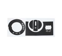 eMagTech 1Set Headlight Switch Button Repair Sticker Compatible with Audi A2