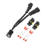 eMagTech 1Set Power Outlet Twin Splitter Auxiliary Compatible with Honda X-ADV 750 2021-2025