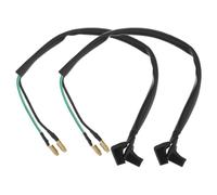 eMagTech 2 Pack 2 Pin Brake Light Switch Connector Harness 26 cm Compatible with Honda Compatible with Yamaha 12 V Motorcycle