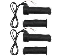 eMagTech 2 Pairs Electric Bike Throttle Grip Speed Controller 3 Wire Twist Throttle Grip 24V/36V/48V Twist Throttle for 22mm Handlebar Electric Scooter Electric Bike