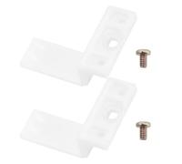 eMagTech 2 Pcs Laser Gear Arm Repair Parts Compatible with PS2 Fat Fat Consoles SCPH-30001 30001R and 39001 with Screws White