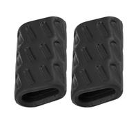 eMagTech 2 Pcs Motorcycle Gears Rear Brake Lever Black Rubber Foot Pads 76410112A Compatible with Ducati 848 916 998