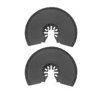 eMagTech 2 Pieces 88mm Carbide Alloy Grit Particles Oscillating Blades Compatible with Dewalt DT20717 DCS355 Grout Removal Blades Multitool Accessories