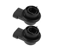 eMagTech 2 Pieces Daylight Running Light Bulb Holder 68285062AA 77367320 Compatible with Jeep Renegade 15-18 Compatible with Fiat 500X 2015-2018