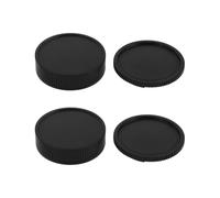 eMagTech 2 Sets Camera Lens and Go Use Cap Compatible with Leica R-Mount Camera Black