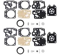 eMagTech 2 Sets Carburettor Diaphragm Repair Kit Compatible with Walbro WYJ Series Compatible with Honda GX25 GX35 HHB25 HHH25 Chainsaw Replaces K20-WYJ