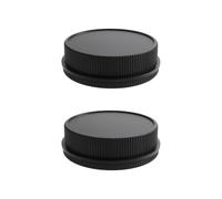 eMagTech 2 Sets L Mount Camera Body Cap and Rear Lens Cap Kit Compatible with Leica T TL2 CL SL SL2