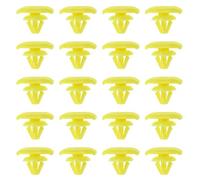 eMagTech 20PCS Car Door Weatherstrip Seal Clips 1Z0837732A Compatible with Golf Compatible with Jetta Compatible with Polo Compatible with Passat Plastic Yellow