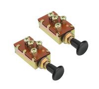 eMagTech 2pcs 12V/24V Start Switch Ignition Switch Headlight Switch Replacement Hand Pull Switch Suitable for most Cars Trucks Tractors