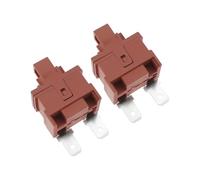 eMagTech 2Pcs 2Pin Switch Assembly Vacuum Cleaner Replacement Part Single Pole Push Button Switch Module Compatible with Dyson DC14 and DC07