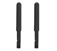 eMagTech 2Pcs 8DB SMA Female Aerial Dual Band Glue Stick Antenna 2400-2500mhz/5150-5850mhz for Router 16cm
