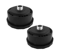 eMagTech 2PCS Air Compressor Silencer 3/4 Inch 25mm Compatible with Piston Compressors Air Filter for Pneumatic Systems