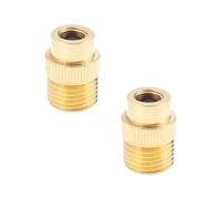 eMagTech 2PCS Airbrush Hose Adaptor 1/8inch BSP Male Brass Airbrush Adapter Compatible with Airbrush 128 and 138 Airbrush Models