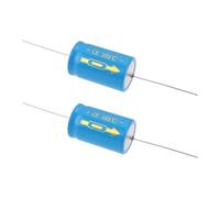 eMagTech 2Pcs Axial Electrolytic Capacitor 2200UF 63V for Host Air Conditioner 22x36mm