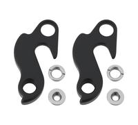 eMagTech 2pcs Bicycle Rear Derailleur Hanger with Screw and Nut BGRD-3 Compatible with Pinnacle Arkose 2012 Black