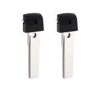 eMagTech 2pcs Car HU66 Eergency Remmte Smart Key Blade Compatible with PORSCHE CAYENNE 911
