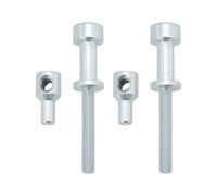 eMagTech 2PCS Chainsaw Tensioner Adjuster Screw Compatible with Stihl 028 028AV AV Super 51.9x10.6mm Chainsaw Tension Adjustment Bolt Silver