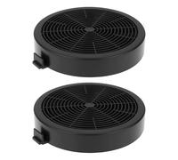 eMagTech 2Pcs Cooker Hoods Activated Carbon Filter 113x19mm Compatible with Logik L60CHDB21 L60CHDX21 L90CHDX21