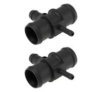 eMagTech 2Pcs Coolant Flange Pipe 1K0121087E Compatible with Audi A3 1.6 E-Power 2003-2013