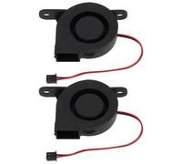 eMagTech 2pcs Cooling Fan SF5015SL-1 50x50x15mm 12V 0.07A 2 Wire for Humidifier Aroma Diffuser