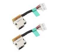 eMagTech 2Pcs DC Jack Power Charging Cable L17343-001 Compatible with HP Pavilion x360 Convertible 14-DW