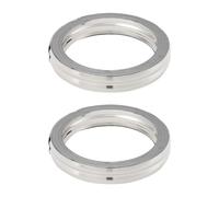 eMagTech 2Pcs Exhaust Gasket 30x22x5mm Compatible with Yamaha PW 50 1981-2014
