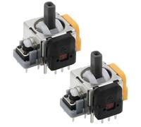 eMagTech 2PCS Hall Effect Replacement Stick V3 Module 9.5mmx11mmx23mm Controller Magnet Effect Drift Fix Module Compatible with Sony Compatible with PlayStation 4