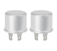 eMagTech 2pcs Hazard Flasher Relay 2 Pin 21Wx4 94W Max. 8824608 GFU2507 Compatible with Jaguar Compatible with MG
