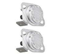 eMagTech 2Pcs KSD303R Temperature Switch 230-1960 Snap Disc Switch Compatible with Quadra-Fire Contour, 250V/16A 175¡ãF