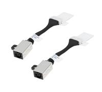 eMagTech 2PCS Laptop DC Power IN Jack Cable 7DM5H 07DM5H Compatible with Dell Latitude 3410 3510 E3410 E3510