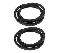eMagTech 2pcs Lawn Mower V Type Rubber Drive Belt Outer Circumference 1270mm Inner Circumference 1219mm Width 12.7mm MT3371 W30074 Compatible with Wolseley Tiller