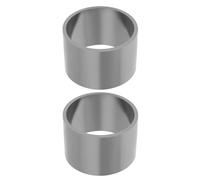 eMagTech 2Pcs Motorcycle Exhaust Pipe Gasket Exhaust Pipe Mmuffler Seal for Exhaust Pipe with Inner Diameter 45mm 50x45x33mm Grey