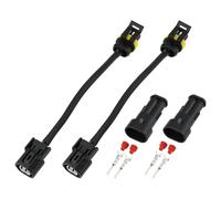 eMagTech 2pcs Motorcycles Auxiliary Headlights Adapter Cables Kit 08V73MKSE00 Compatible with Honda CRF 1100 NC 750X XL