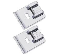 eMagTech 2Pcs Piping Sewing Machine Presser Foot Household Multi Function Presser Foot for Piping Making Universal Piping Sewing Machine Presser Feet Metal Accessories